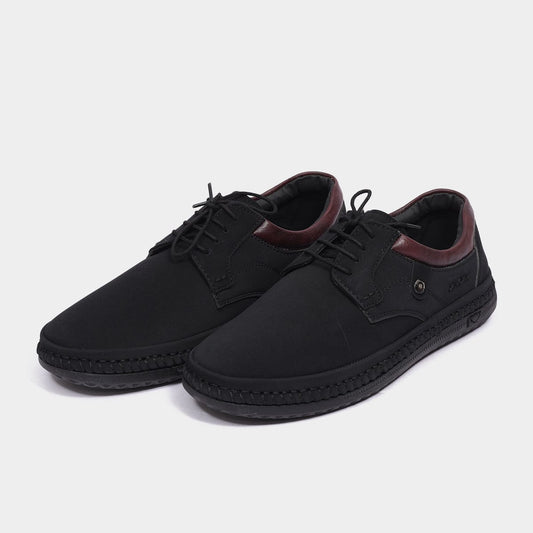 Black Regular wear Shoe for Men