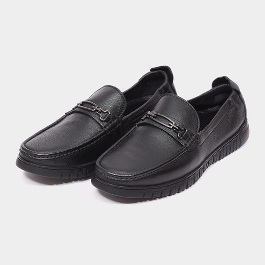 Giovano Moreti  Magic Button Premium Leather Loafer for Men