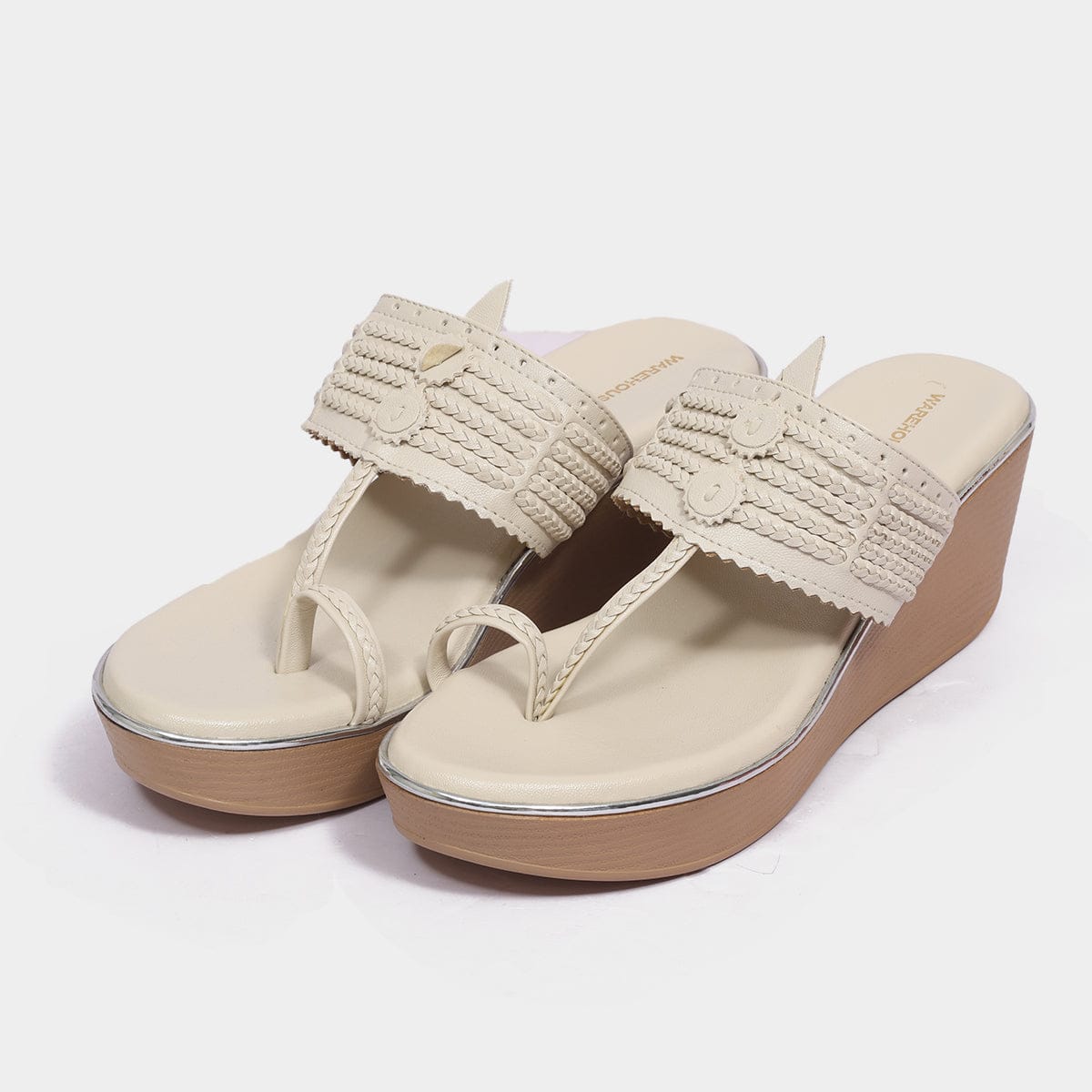 Traditional Handcrafted Kolhapuri Heels for Women