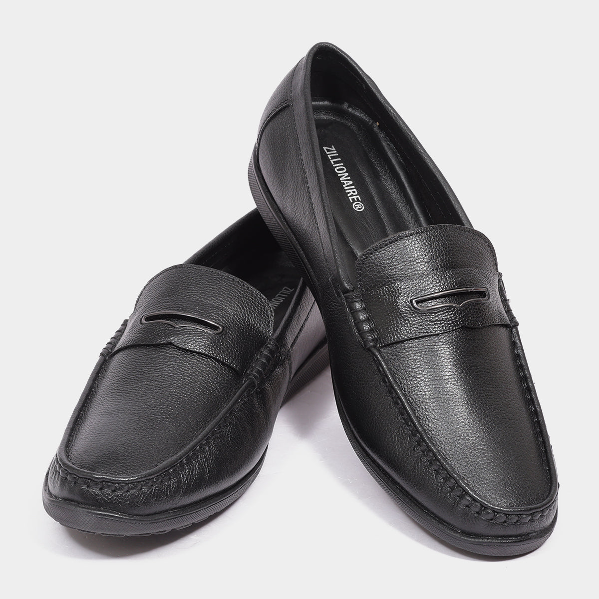 Genuine Leather Penny Loafers for Men