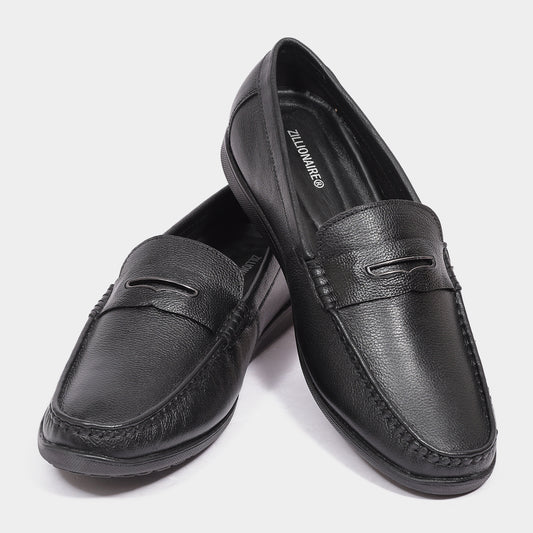 Genuine Leather Penny Loafers for Men