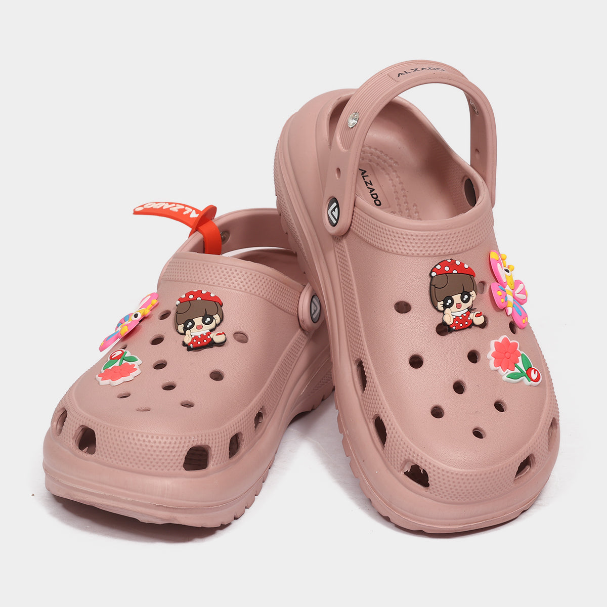Colourfull Clogs for Women with Fun Charms