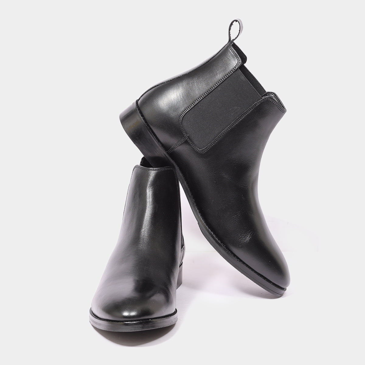 Givano Moreti High Ankle/Leather Chelsea Boots for Men