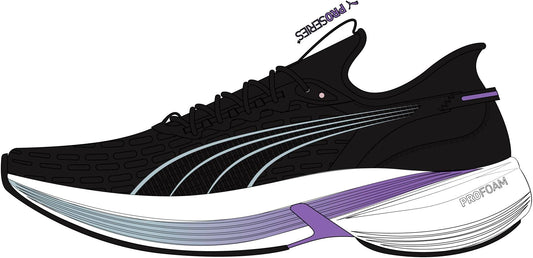 PUMA White-Black Women's Casual Shoes