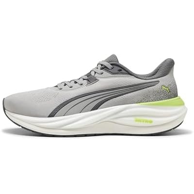 Puma Electrify Nitro 5 Grey Echo-Sunny Lime Shoes for Men