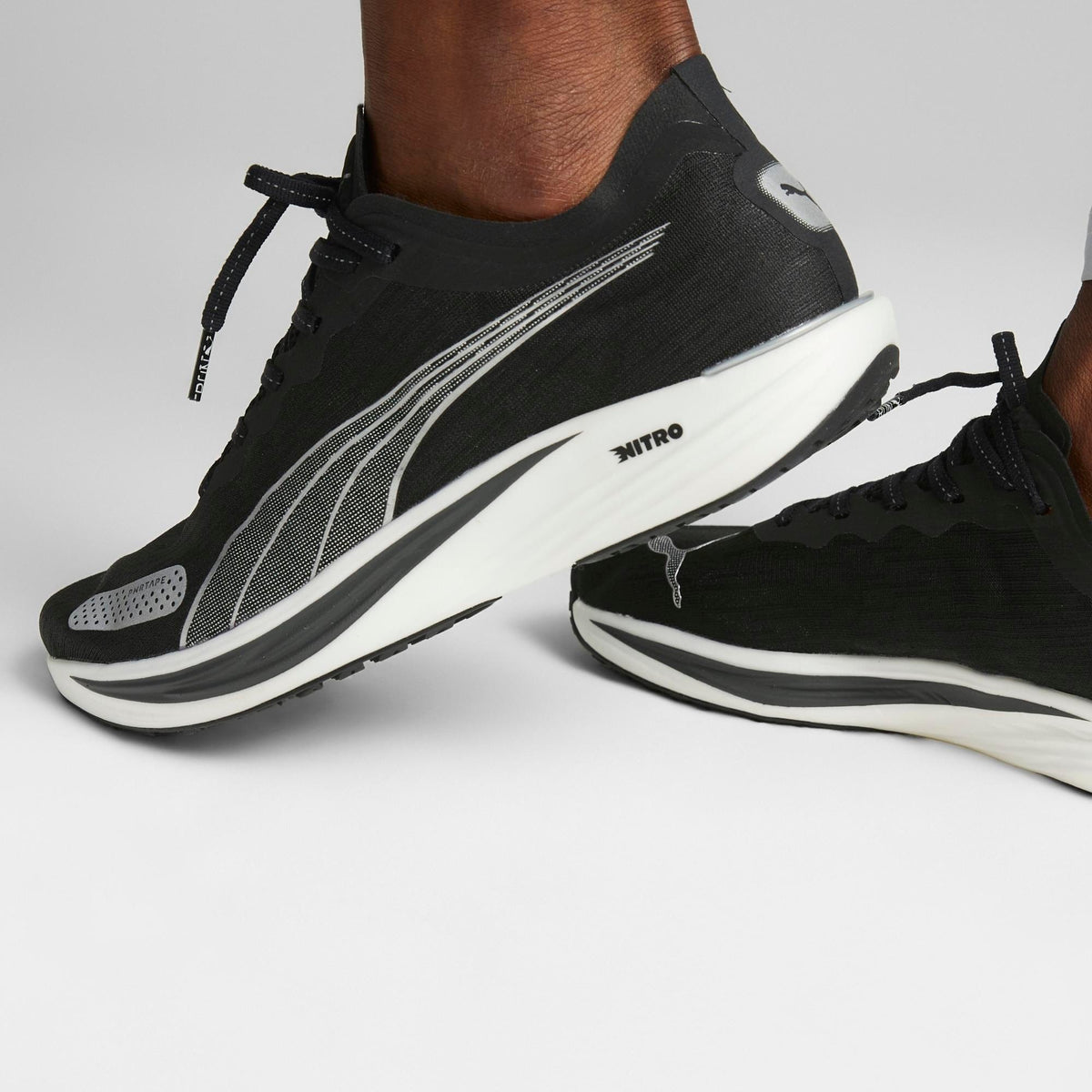 Puma Liberate Nitro 2 Black-Silver Shoe for Men