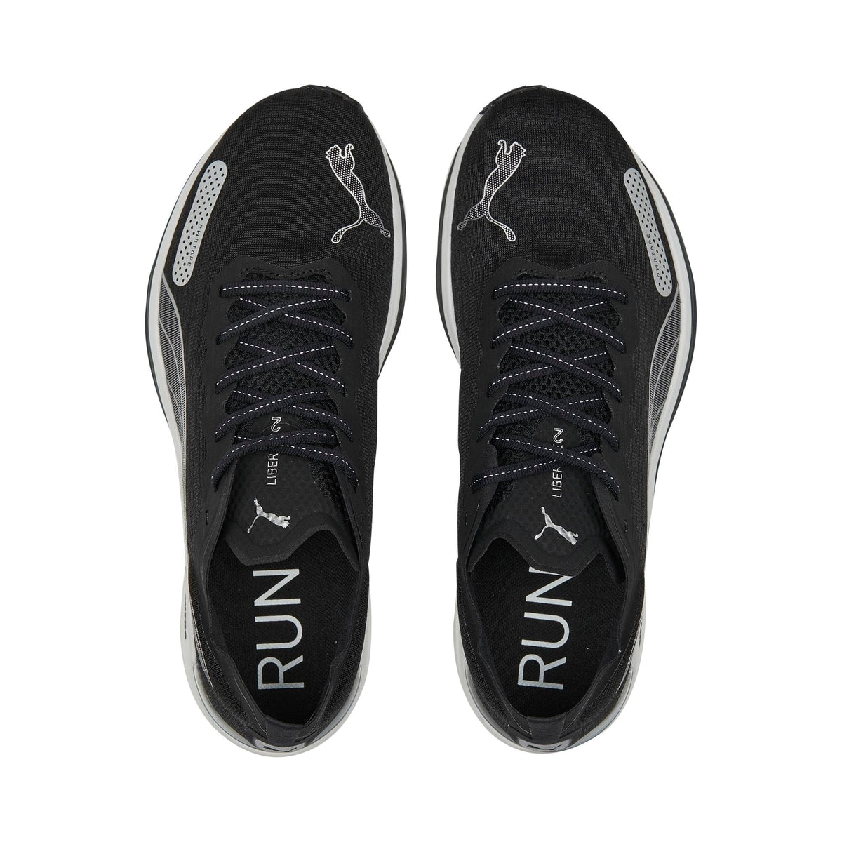 Puma Liberate Nitro 2 Black-Silver Shoe for Men