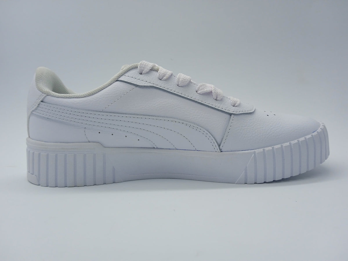 Puma WHITE/SILVER SNEAKERS