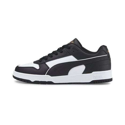 Puma Unisex-Adult RBD Game Low Black-White-Team Gold