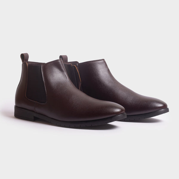 Chelsea Boots for Men – Back View | Warehouse Footwear
