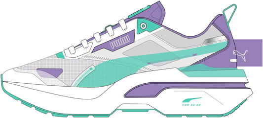Puma KOSMO RIDER WNS V1 Feather Shoes