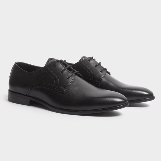 Zillionaire Lace Up Formal Shoe for Men – Back View | Warehouse Footwear