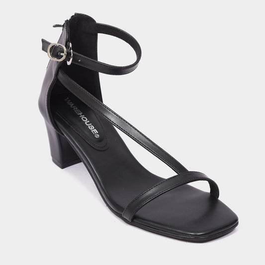 Minimal Strap Block Heel Sandal for Women