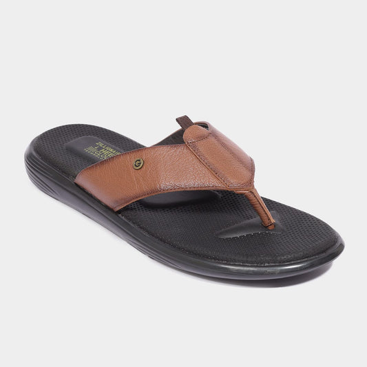 Zillionaire Leather Air Perforation Slipper for Men