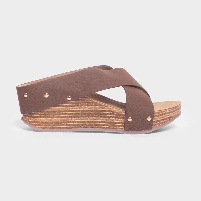Platform Wedge for Women – Angle View | Warehouse Footwear