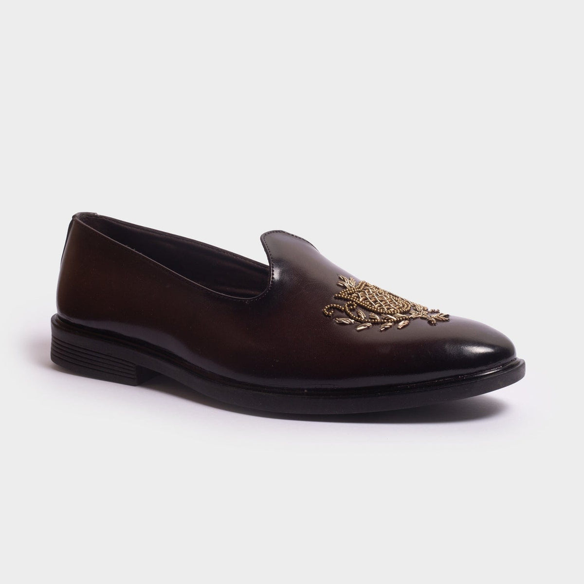 Nawabi Mojari for Men – Angle View | Warehouse Footwear