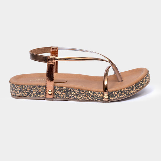Women Flat T Strap Sandal