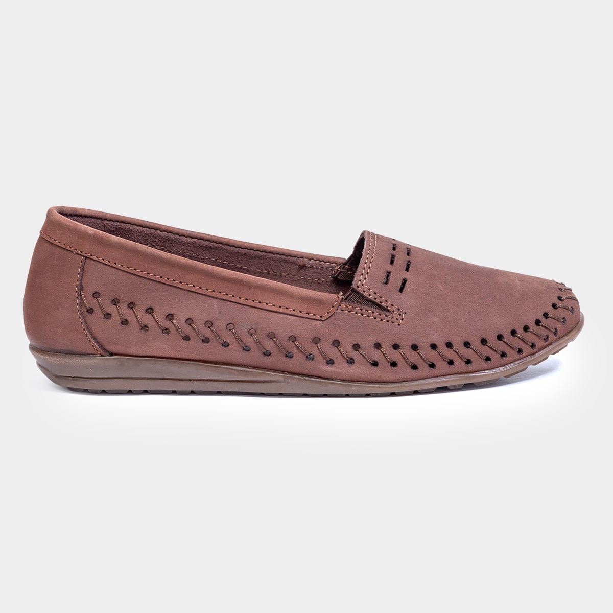 Velvet Suede Slip On Belly for Women