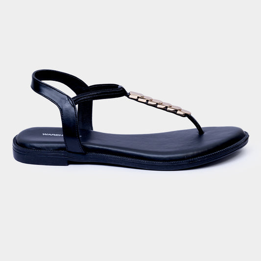 Women T Strap Flat Sandal
