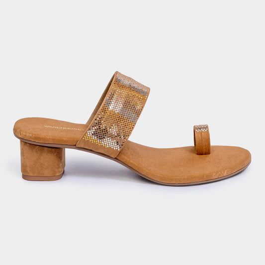 Women Toe Ring Heel Chappal