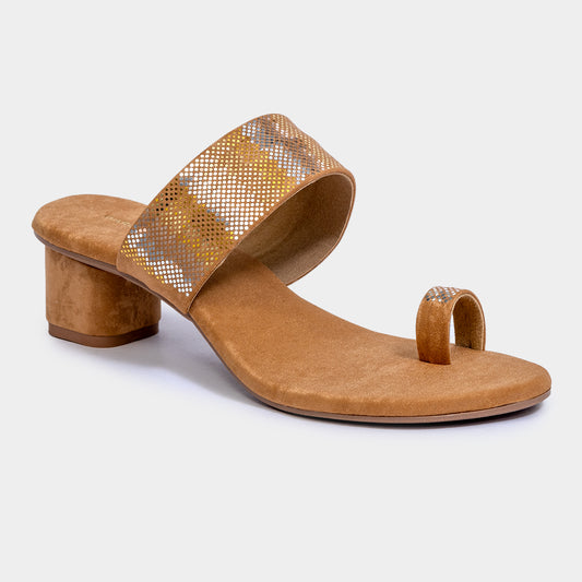 Women Toe Ring Heel Chappal