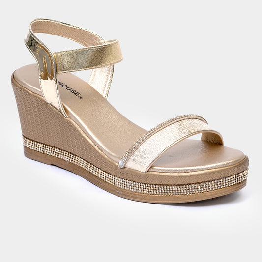 Women Ankle strap Wedges Sandal