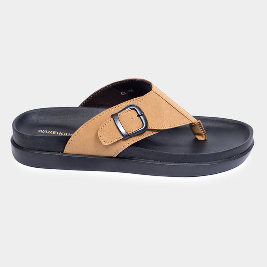 Men Casual Leather Chappal