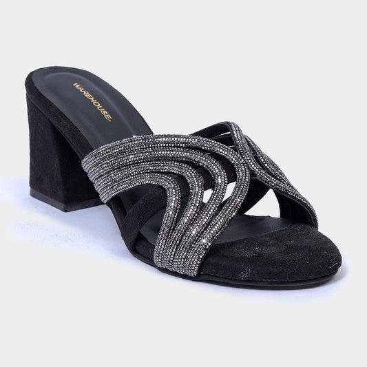 women Partywear Block Heel Sandals