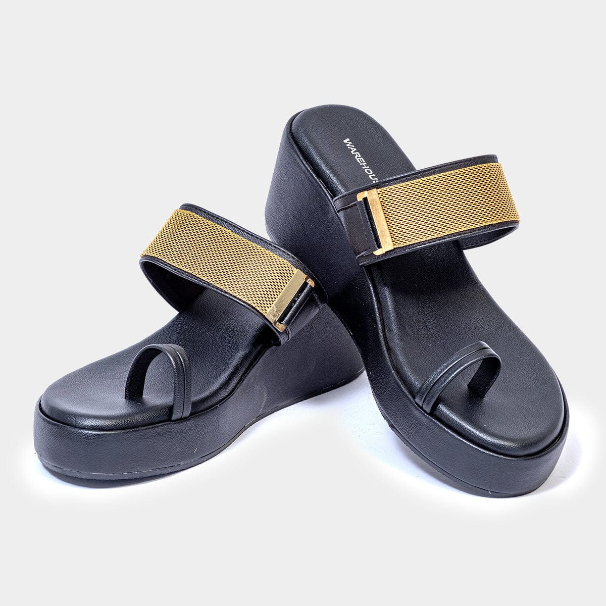 Toe Ring Party Wedges for Women