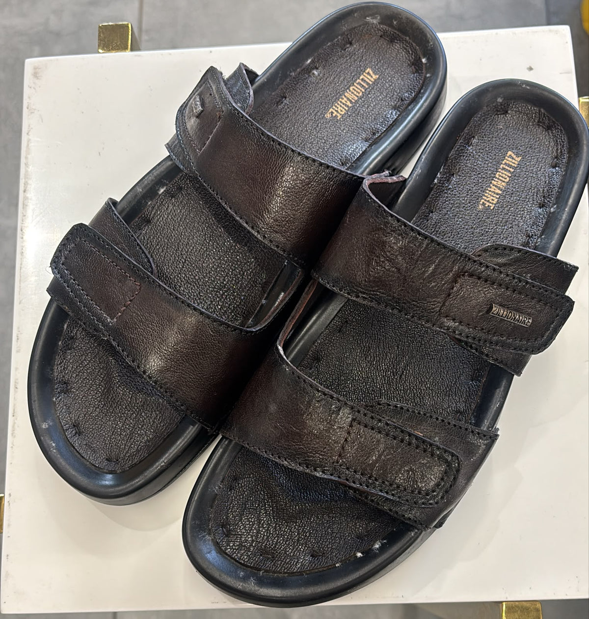 Zillionaire Double Strap Velcro Chappals for Women