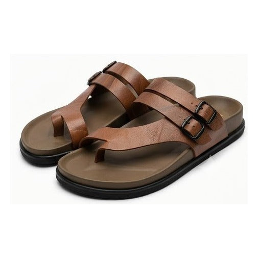 Leather-Look Comfort Chappal for Men