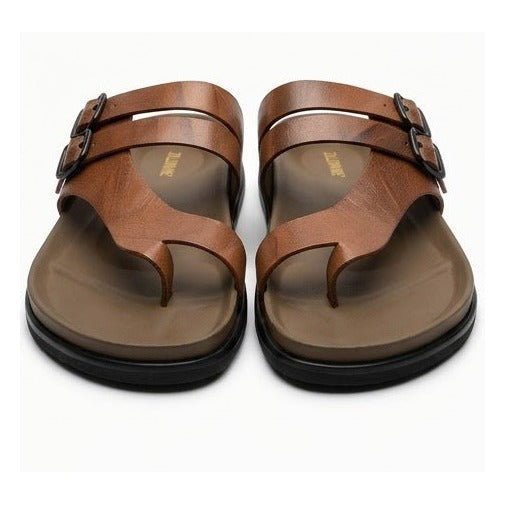 Leather-Look Comfort Chappal for Men