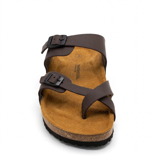 Dual Buckle Arch Support Sliders for Men