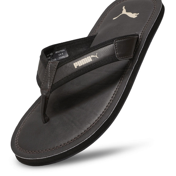 Puma Brown Flip Flops for Men