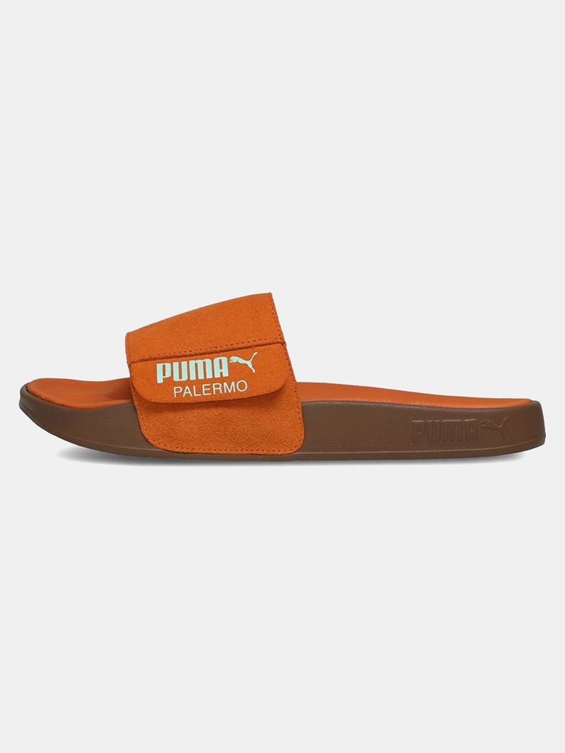 PUMA Leadcat 2.0 Palermo Foil Men Orange Slides