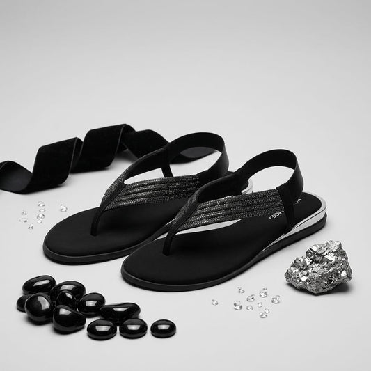 Grace Flip Flop Rubber Toe Flat for Women