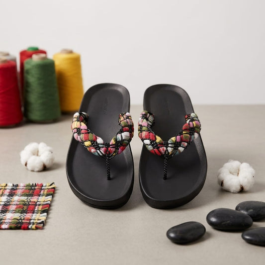 Pearl Flat Sole Chappal  for Women