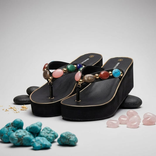 Noblesse Plain Slip On Daily Chappal for Women