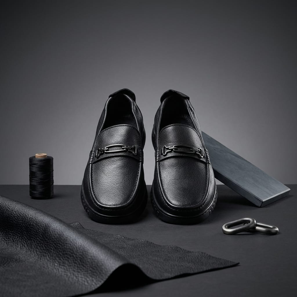 Giovano Moreti Magic Button Primium Leather Loafer for Men – Warehouse