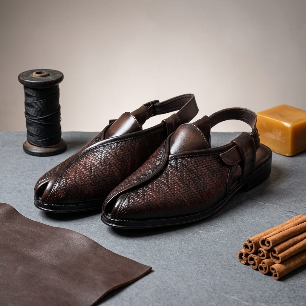Traditional Textured Mojari for Men