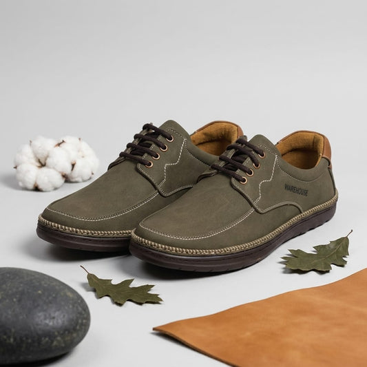 Suede Lace Up Casual Shoe for Men