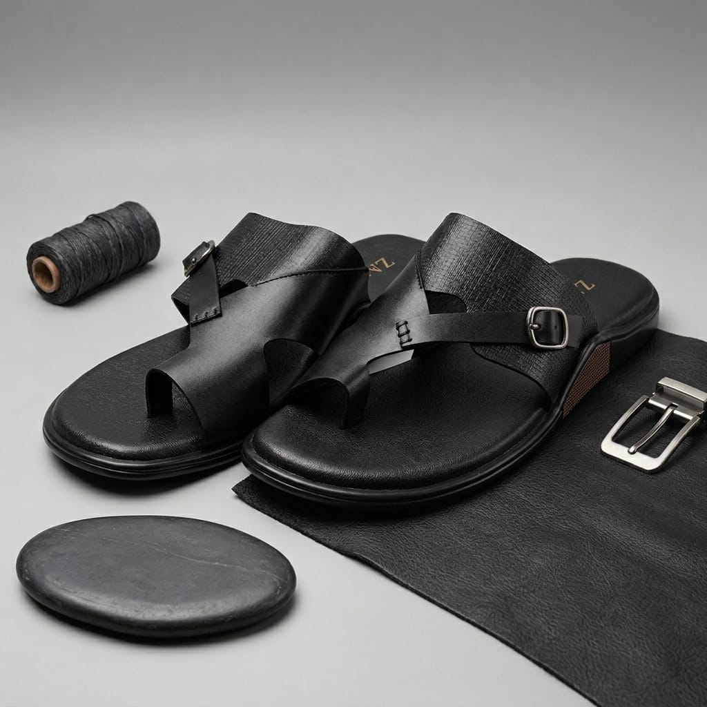 Zillionaire Luxury Leather Casual Chappal for Men