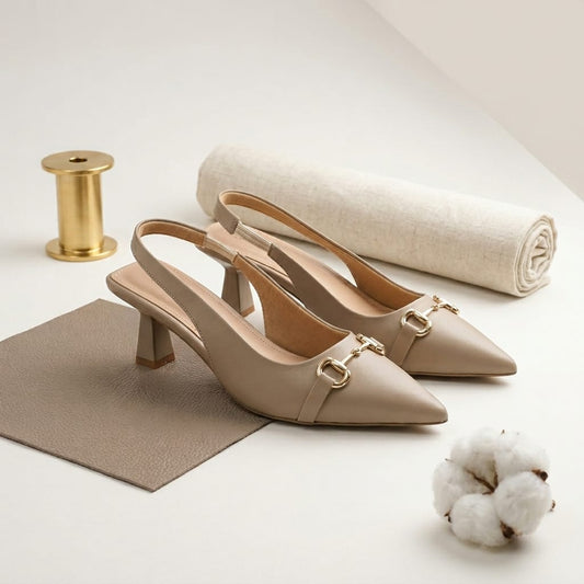 Pointed Toe Party Belly for Women