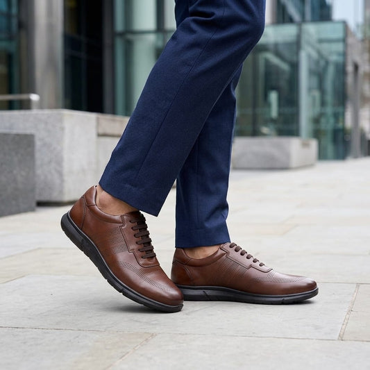 Zillionaire Tan Office Sneaker for Men