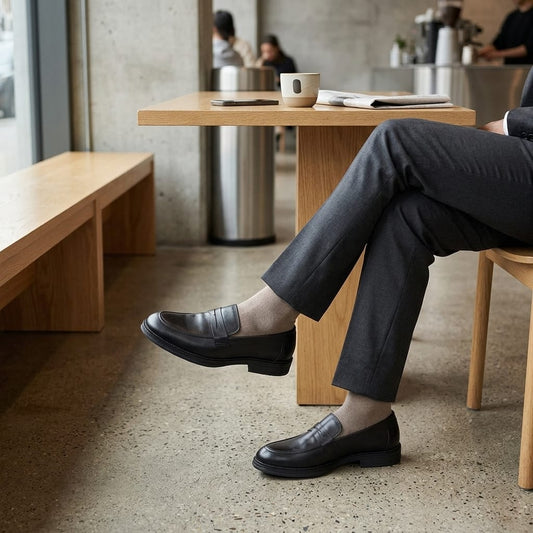 Zillionaire Black Luxury Loafer for Men