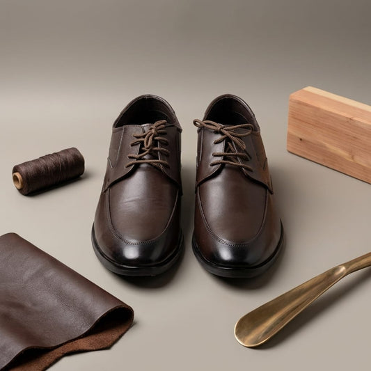 Dual Ton Lace Up Formal Shoe for Men