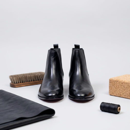Giovano Moreti Cuban Heel Chelsea Boot for Men