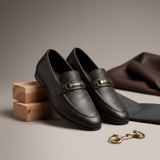 Almond Toe Formal Loafer for Men