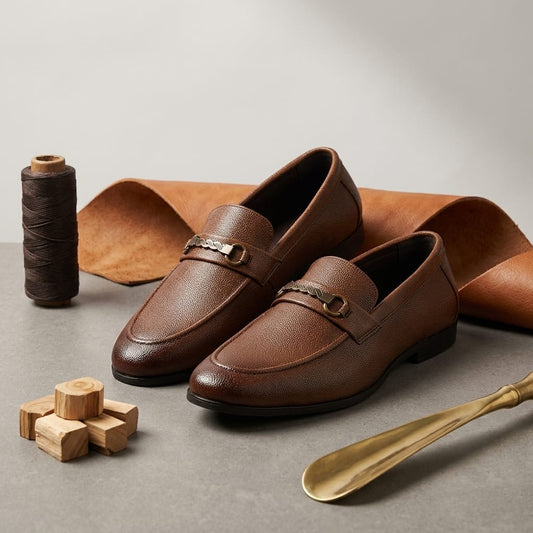 Almond Toe Formal Loafer for Men