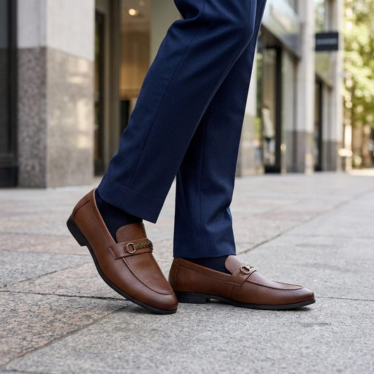 Almond Toe Formal Loafer for Men